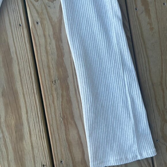 Prana Escambia Bootcut Pants NWT Aut Lait Heather Cream Gray XS Corded - Picture 3 of 10